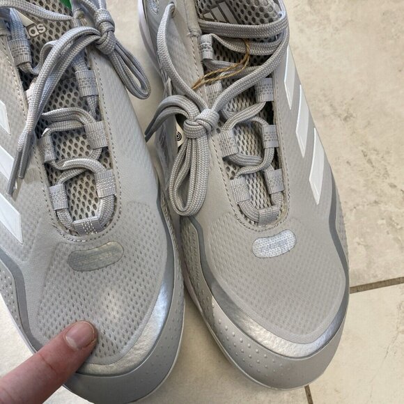 Adidas Icon 7 Metal Baseball Cleats Gray SPG 753001 Mens Size 12.5 12‎ 1/5 NWB - Picture 2 of 11